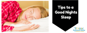 sleeping tips