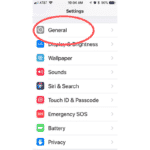 General Settings on Smartphones
