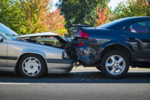 fender bender in the fall
